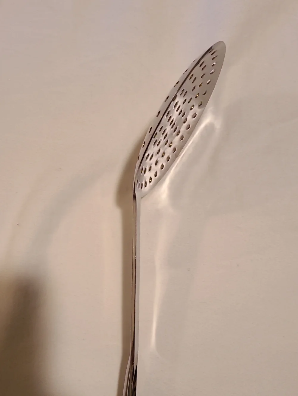 All-Clad Stainless Steel Skimmer 13-inch For Straining Stocks Soup Liquid